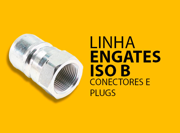 Linha Engates ISO B – Conectores e Plugs