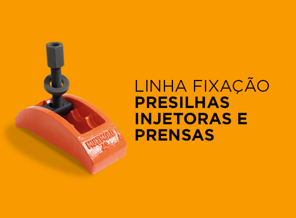 Linha Fixação – Presilhas para Injetoras e Prensas